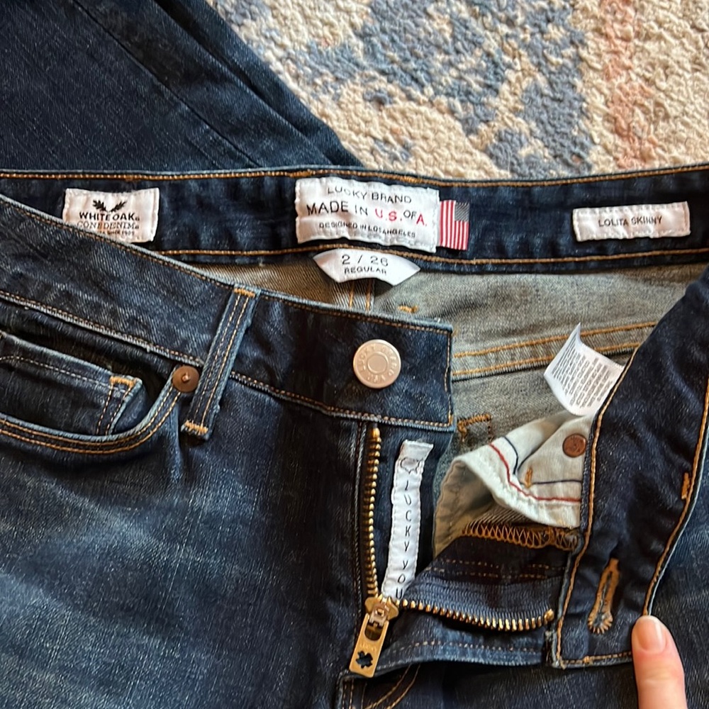 LUCKY BRAND, White Oak Cone denim